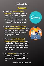 What Is Canva Social Media Graphics Design Skills Music Business