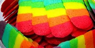 Kalau sudah jadi jangan lupa laporan sama saya yach, kalau perlu kirimin saya hasil kuenya 1 toples! Cara Mudah Membuat Resep Lidah Kucing Rainbow Pelangi Spesial Kue Kering Kue Resep Kue