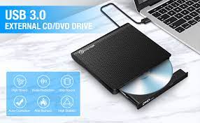 Eivotor External Cd Dvd Drive Usb 3 0 For Pc Laptop Amazon De Computers Accessories