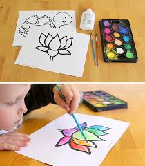 What are some unusual ways to make art? Super Simple Art Stained Glass Paintings Modern Parents Messy Kids