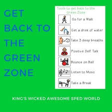These emotional regulation free printables are not meant to be a replacement for the original zones of regulation tm. List Of Tools For Students To Choose From When Not In The Green Zone Use As A Classroom Resource Print Out Zones Of Regulation Green Zone Resource Classroom