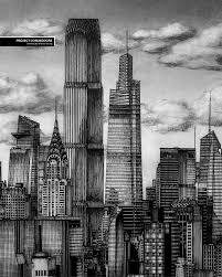 For comparison a limited selection of completed buildings are included. Illustrating The Impact Of Project Commodore Midtown S Future Tallest Building On The New York Skyline New York Yimby
