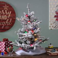 Amara's creative director, sam hood, is here to share 8 simple steps to so finish your perfectly styled christmas tree with a small pile of impeccably wrapped gifts. Pre Lit Flocked Mini Christmas Tree 30 In Kirklands