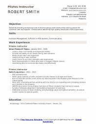 Pilates Instructor Resume Samples Qwikresume
