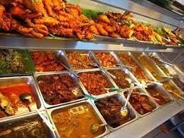 Line clear may be a long lost slang in malaysia, but its notion of providing a large plate of rice with a variety of different, assorted things on it has. Line Clear Nasi Kandar George Town Youtube