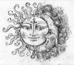 Sun And Moon Coloring Pages Poshuk Google Moon Coloring Pages Moon Tattoo Moon Sun Tattoo