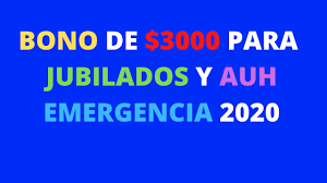 Este mes de enero, los jubilados de la onp recibirán su pensión habitual pero además recibirán un bono de 930. Bono De 3000 Para Jubilados Y Auh Emergencia 2020 Youtube