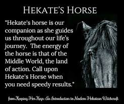 Pin By Charissa Thomas On I Love Horses Hekate Hecate Goddess Witchcraft