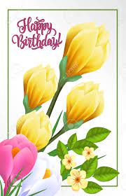 Find a large selection of sizes and shapes for your postcard needs! Happy Birthday Lettering Blossom Background With Spring Flowers Royalty Free Cliparts Vectors And Stock Illustration Image 88063969