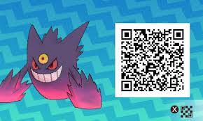 063 Mega Gengar Code Pokemon Pokemon Sun Qr Codes Pokemon