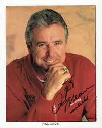 Rick Mears Autographed Signed authentic hand 8x10 color photo INDY 500  CHAMP To Bill