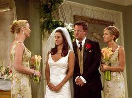 In the episode, almost the exact same. Monica And Chandler Friends Fotos Imago