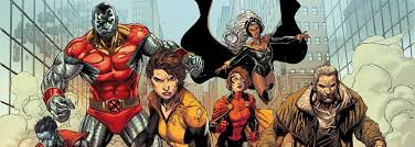 Storm, jean grey (no phoenix) colossus, archangel, iceman, and bishop blue team: Marvel Previews X Men Gold Team And A New Book With Archangel And Old Man Logan Chillin Old School The Beat