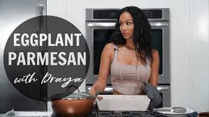 Eggplant Parmesan Cooking With Draya Michele Youtube Eggplant Parmesan Parmesan Eggplant