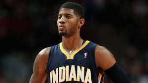 @pacers @paul_george24 celebrates a play with @george_hill3 during their game against the bulls. Pacers Guard Paul George It Wasn T A Catfish Story Sporting News