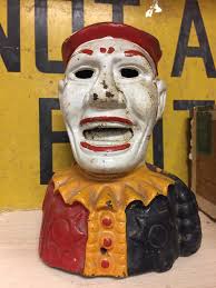 Antique shop in old bank building