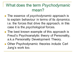 In the 1900's sigmund freud developed the structural model of personality. The Psychodynamic Approach Ppt Video Online Download