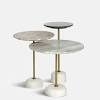 Round side table is a perfect accessory to compatible for any room with its minimalist and elegant appearance. 1