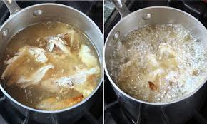 Stock can also be boiled to eliminate some of the liquid, which thickens the stock and intensifies the flavor. Stock Convictions Ruhlman