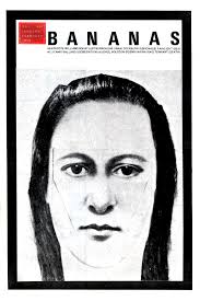 First issue of Bananas from February 1975 featuring JGB