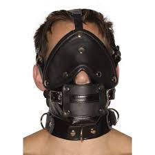 Amazon.com: Strict Leather Premium Muzzle with Blindfold and Gags : Health  & Household
