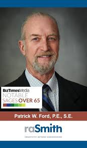 Congratulations to Pat Ford, P.E., S.E.,