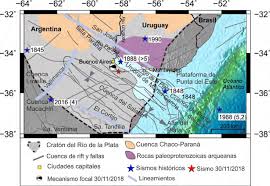 Este sismo provocó también un tsunami. Mapa Geologico Estructural Del Margen Pasivo En La Zona Cercana Al Download Scientific Diagram