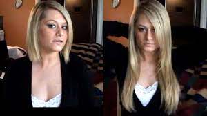 When done right, extensions can look flawless. How To Clip Hair Extensions In Short Hair Youtube