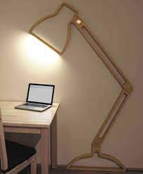 It's made of sturdy iron plate and looks as if one knocked over a cup of paint. Cool Lamps That Lighten Up The Mood With Their Designs