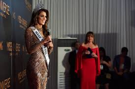 ʁ i s m i. Zar De Misses Iris Mittenaere Miss Universe 2016 Press Conference After Party