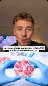 La viande CLONÉE maintenant autorisée.. 🧬🥩 Voici pourquoi tu n'as aucune  raison d'avoir peur si tu fais les bons choix! T'en penses quoi de tout ça  toi? Les fermiers en question dans