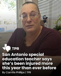 Sitting at her dining room table two days before Thanksgiving, special  education teacher Tracey Sorrell pointed to the evidence of her student's  recent outbursts left behind