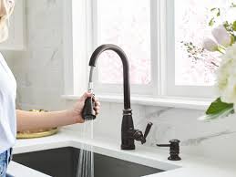Check spelling or type a new query. Moen Morado One Handle Pull Down High Arc Kitchen Faucet With Powerboost At Menards