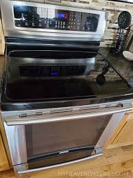 Sprinkle some baking soda over it, then soak a large dish rag in warm, soapy water. Diy Glass Stove Top Cleaner