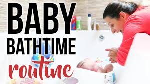 Newborn Baby Bath Time Routine Essential Baby Bath Products Ysis Lorenna Youtube