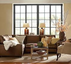 Our sofas come in a variety of styles and fabrics and add a comfortable touch to any living room. Turner Square Arm Leather 3 Piece L Sectional Pottery Barn