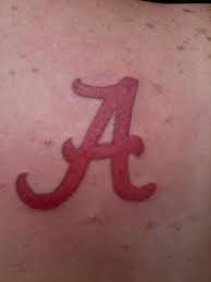 Small Alabama Tattoo I Want One On My Wrist Alabama Tattoos Tattoos Crimson Tide