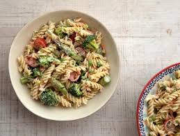 Broccoli apple & bacon pasta salad. Christmas Pasta Salad Recipe Food Network Kitchen Food Network