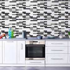 Kitchen backsplash tile is an easy diy design upgrade you can do yourself. Mosaic Self Adhesive Tile Backsplash Wall Sticker Kitchen Home Decor Diy Shopee Philippines