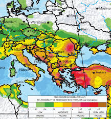 The World S Major Earthquake Zones Hazard Map Major Earthquakes Eastern Europe Map