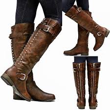 Women S Riding Boots Black And Brown Pin On Fashion