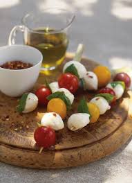 Market To Table Caprese 4 Ways Williams Sonoma Taste Recipes Cold Appetizers Skewer Recipes
