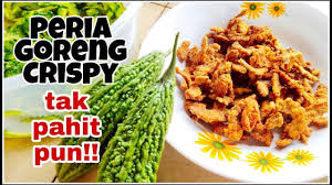 Pisang goreng menjadi kudapan kesukaan ramai sejak lama. Peria Goreng Crispy Tak Pahit Pun Youtube