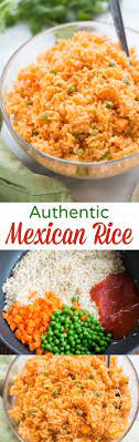 Authentic Mexican Rice Recipe Mexican Food Recipes Authentic Mexican Food Recipes Recipes