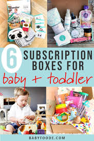 The preschool box had great educational materials and crafts that kids could complete themselves, but it felt more like a box of lesson plans than a fun but if you're looking for an educational box for preschoolers that will help them with numbers, the alphabet, and many of the concepts they'll need. Top 6 Baby Toddler Subscription Boxes Ages 0 3 Baby Foode