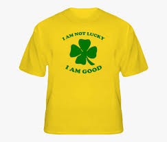 I Am Not Lucky I Am Good Funny Irish 4 Leaf Clover Minecraft Pig Shirt Free Transparent Clipart Clipartkey