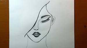 A volte è meglio tornare alle origini e disegnare disegno per bambini: Disegni Di Belle Ragazze Come Disegnare Il Viso Di Una Bella Ragazza How To Draw A Girl Youtube