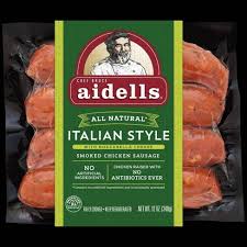 This link is to an external site that may or may not meet accessibility guidelines. Aidells Italian Style With Mozzarella Cheese Smoked Chicken Sausage 12oz 4pk Target