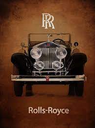 Rolls Royce Roadster 1928 Print By Mark Rogan Rolls Royce Royce Classic Cars