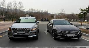 Learn about the 2021 genesis g80 with truecar expert reviews. Family Picture 2021 Genesis G80 Sedan Meets Gv80 Suv Carscoops